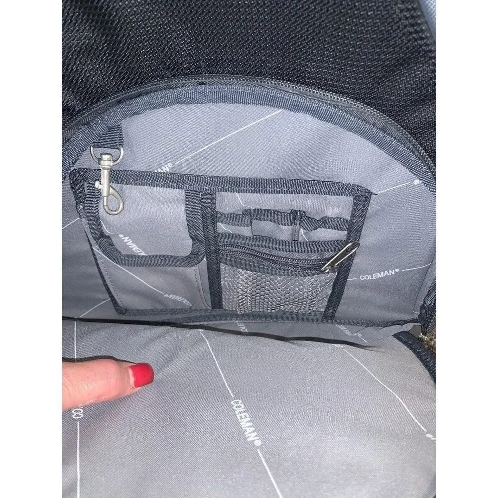 Coleman backpack cotton black